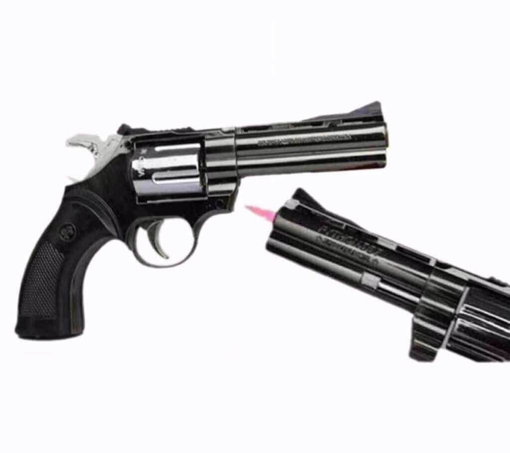 Metal GUN Shaped Lighter 