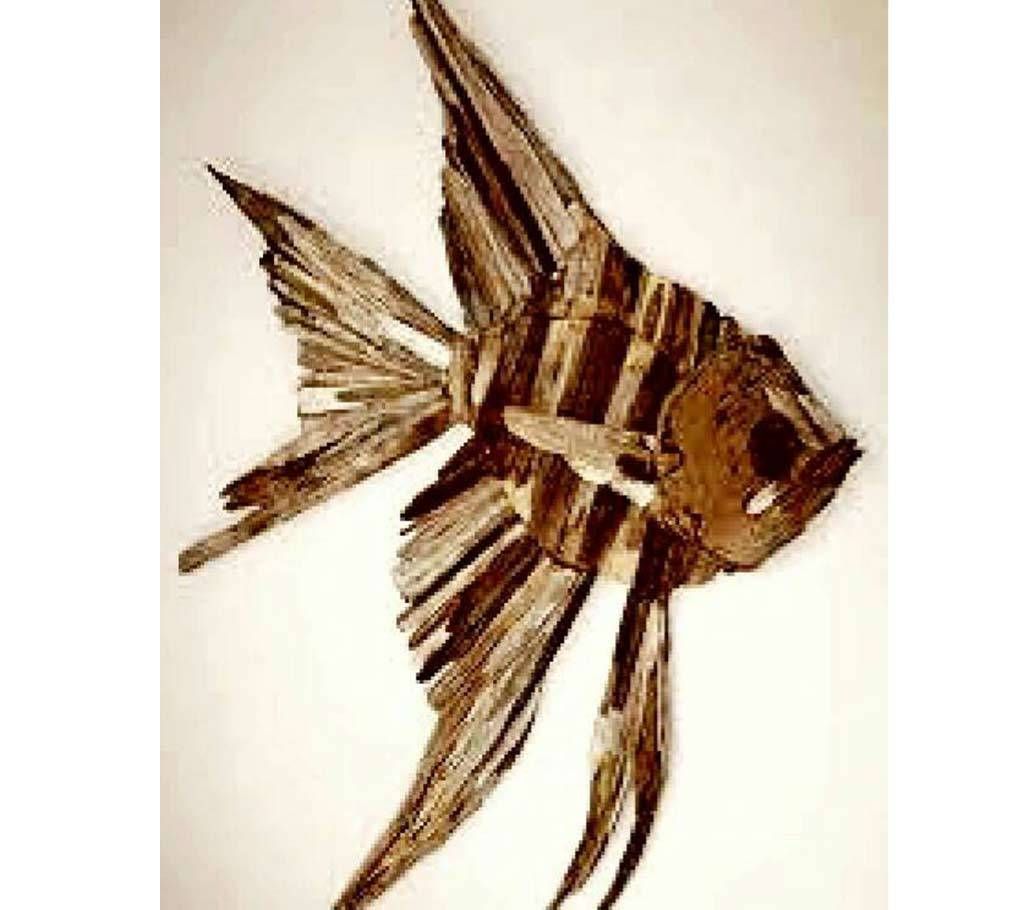 Wall Decorated Wooden Fish