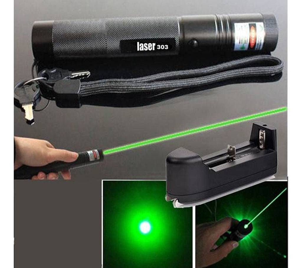 Military Green Laser Pointer Rechargeable