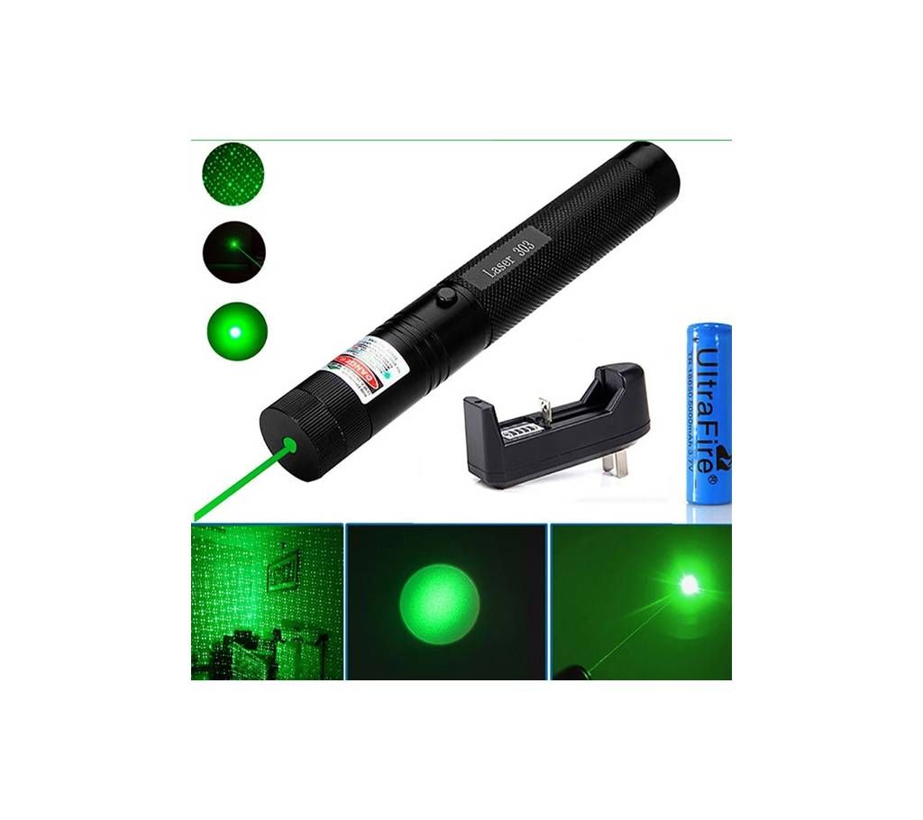 Rechargeable Green Color Laser Pointer
