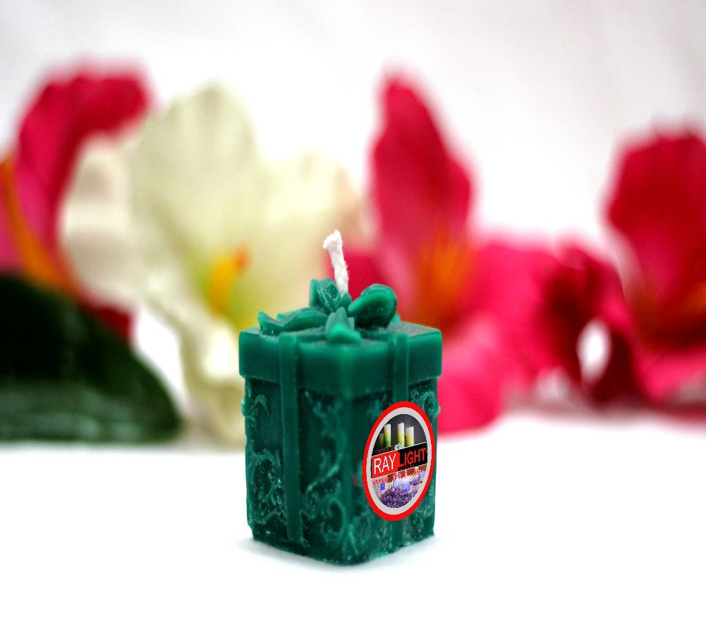 Gift Box Candle Set-Green
