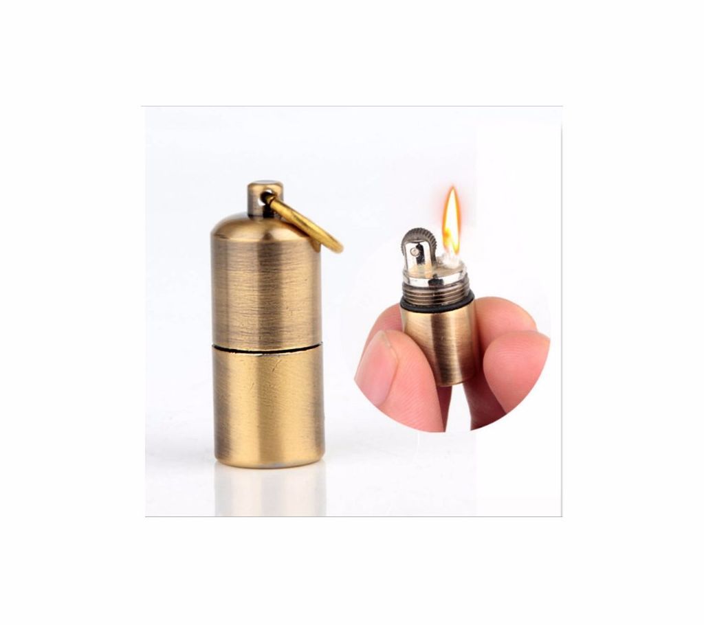 Mini Compact Kerosene Capsule KeyChain Lighters