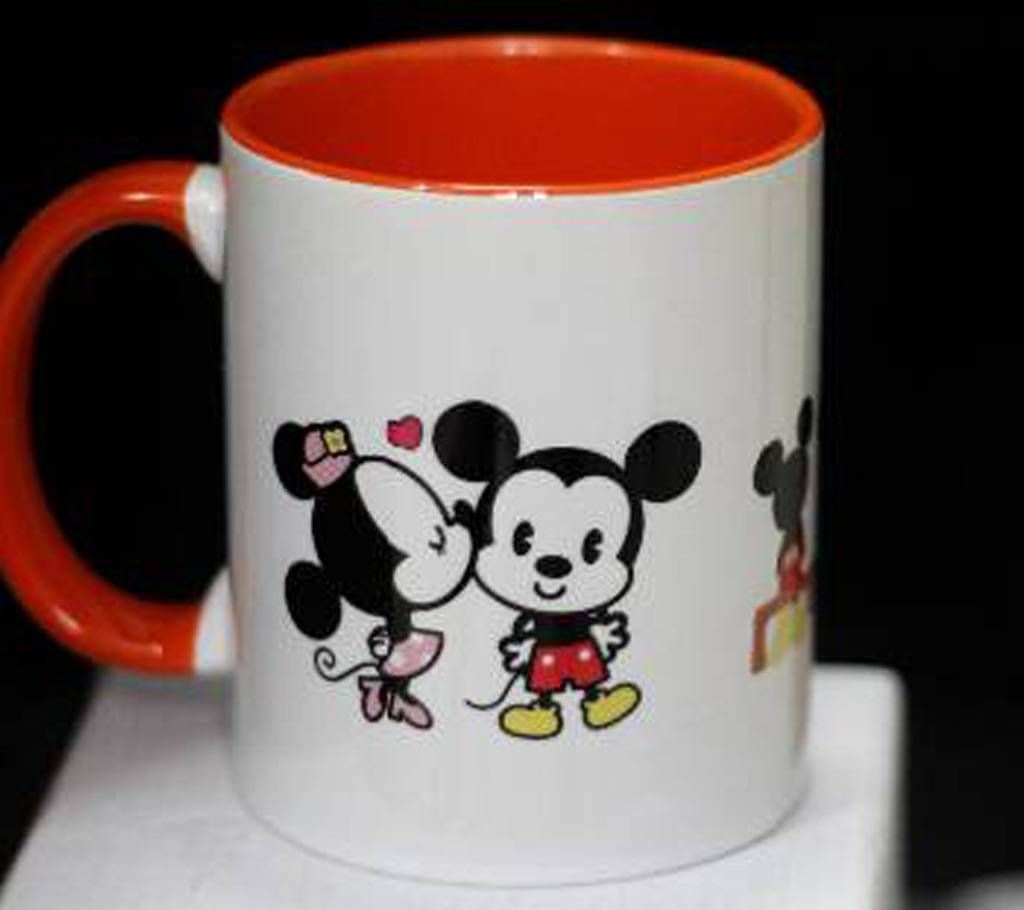 Mickey & Minnie Mouse printed mug
