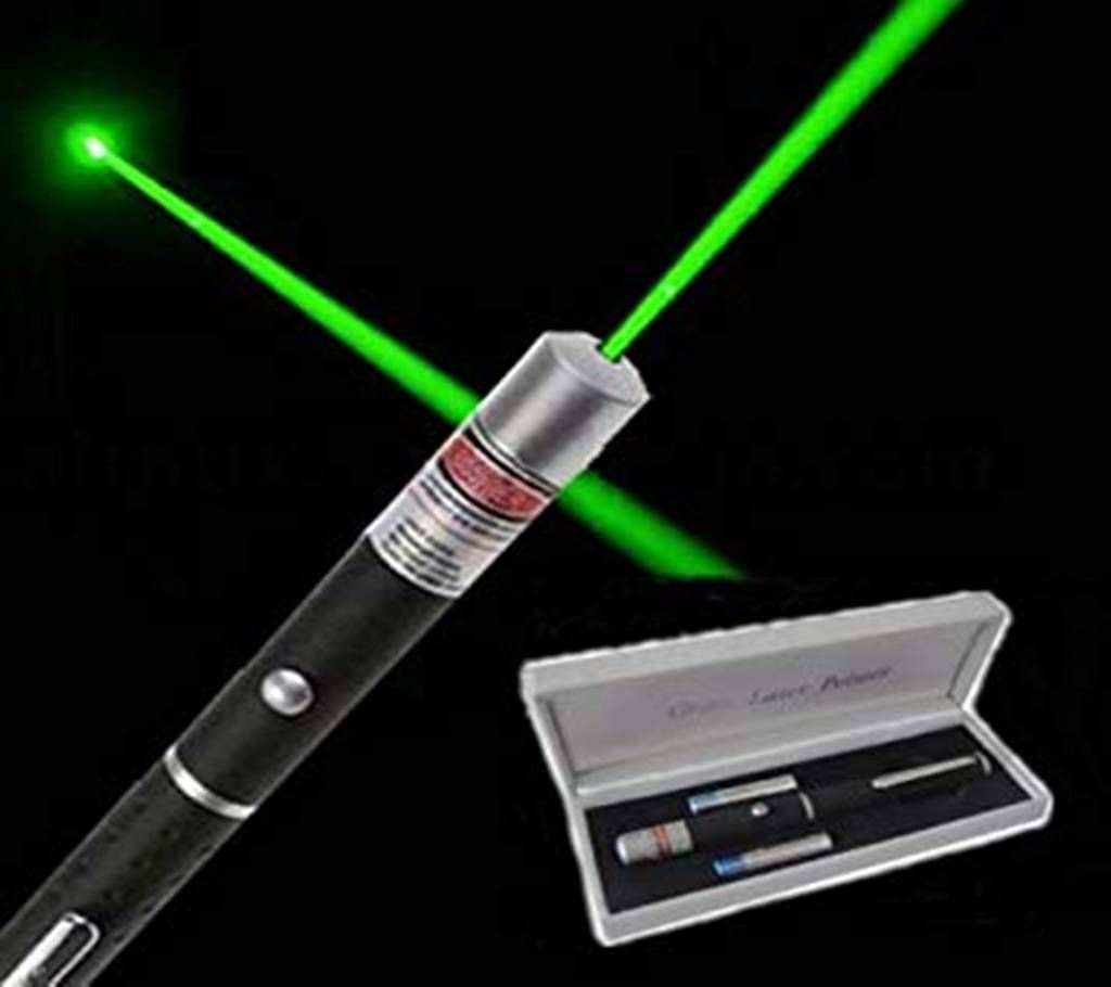 GREEN LASER POINTER WITH DISCO LIGHT