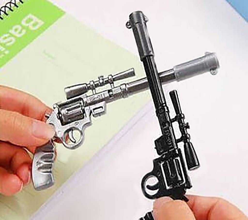 Pistol shape Gel Pen (01 piece)