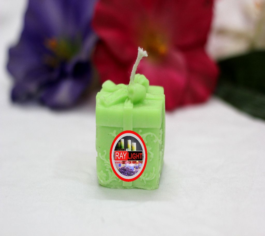 Gift Box Candle Set-Lemon Green