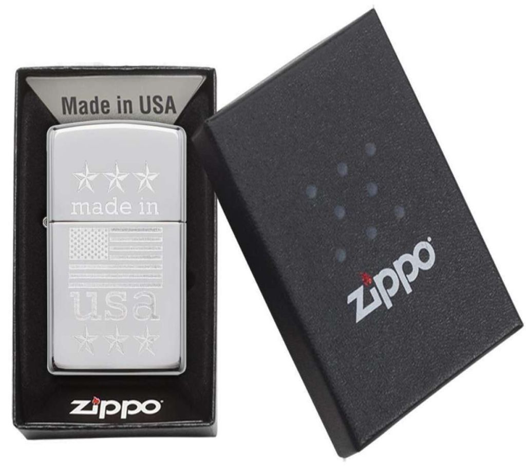  USA Zippo Lighter With Box