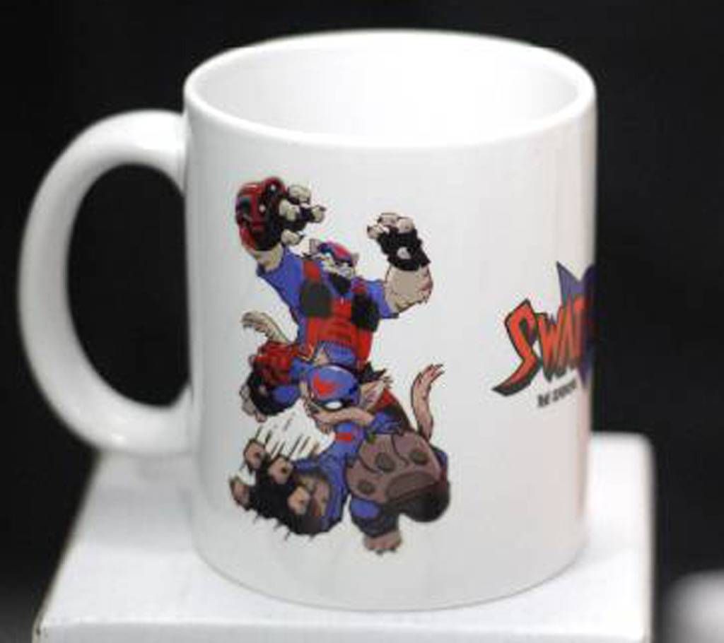 Swat Cats printed mug