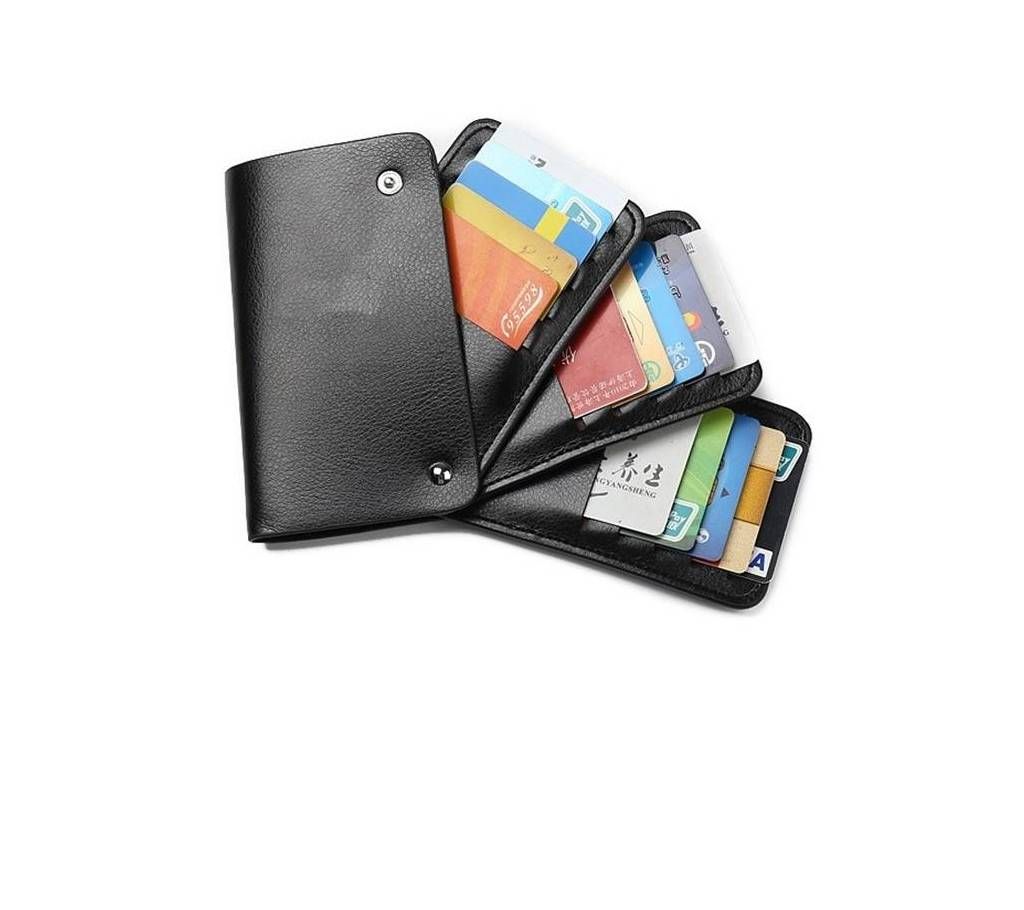 Pure Leather Credit Card Holder for Men