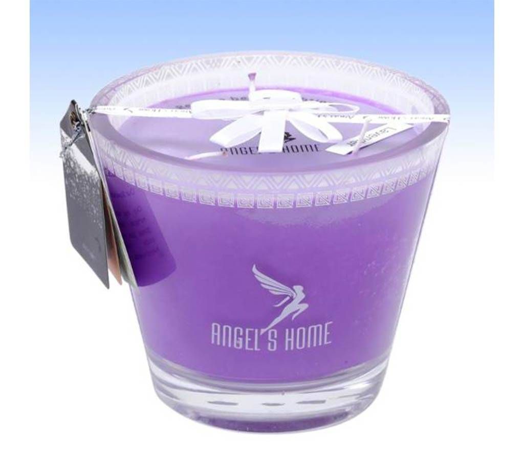Glass Jar Candle - Lavendar Grass Fragrance 