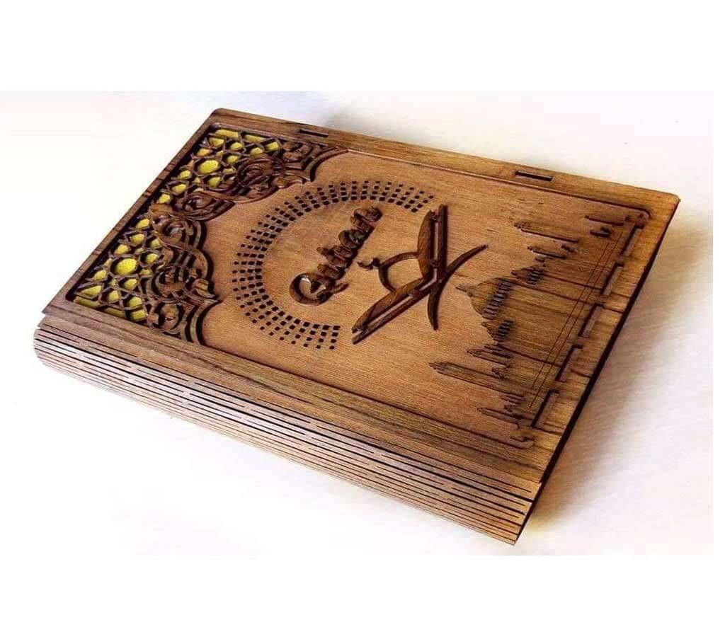 Quran Sharif Gilaf Box Wooden Storage box