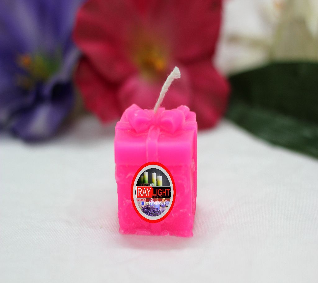 Gift Box Candle Set-Pink