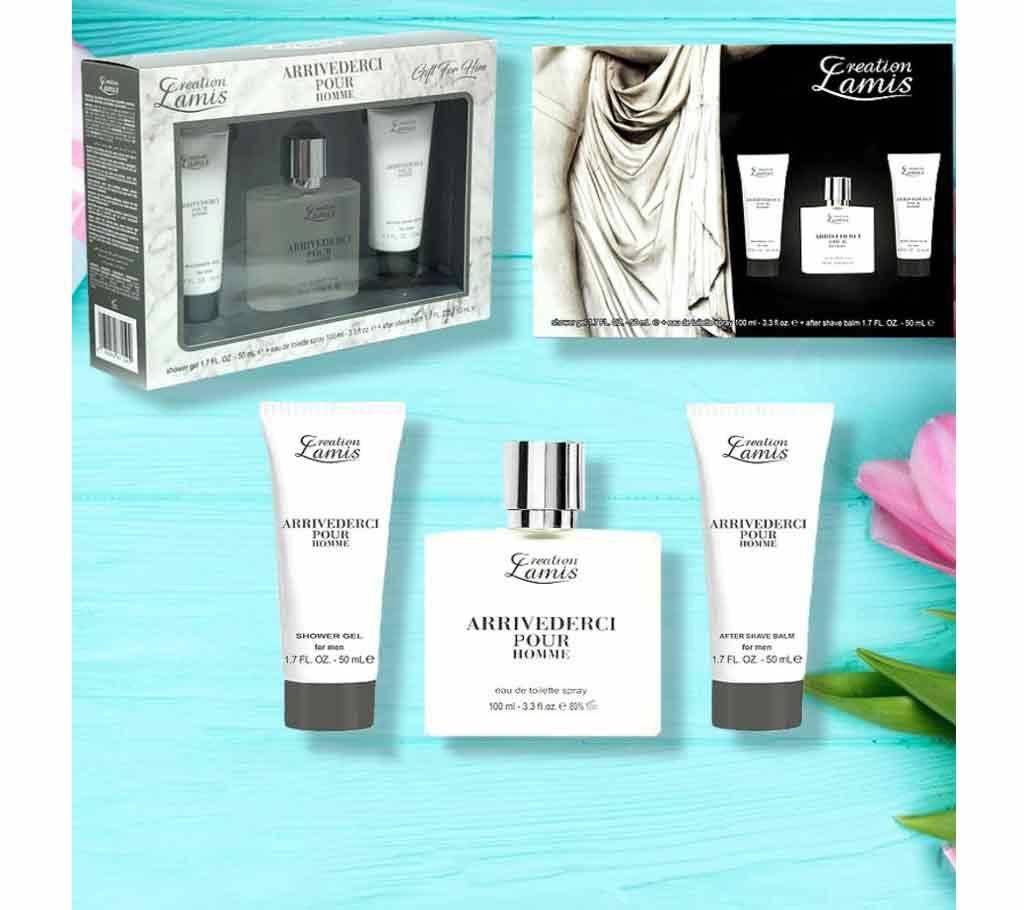 Creation Lamis Arrivederci Gift set For boys (3 Piece Gift Set )  
