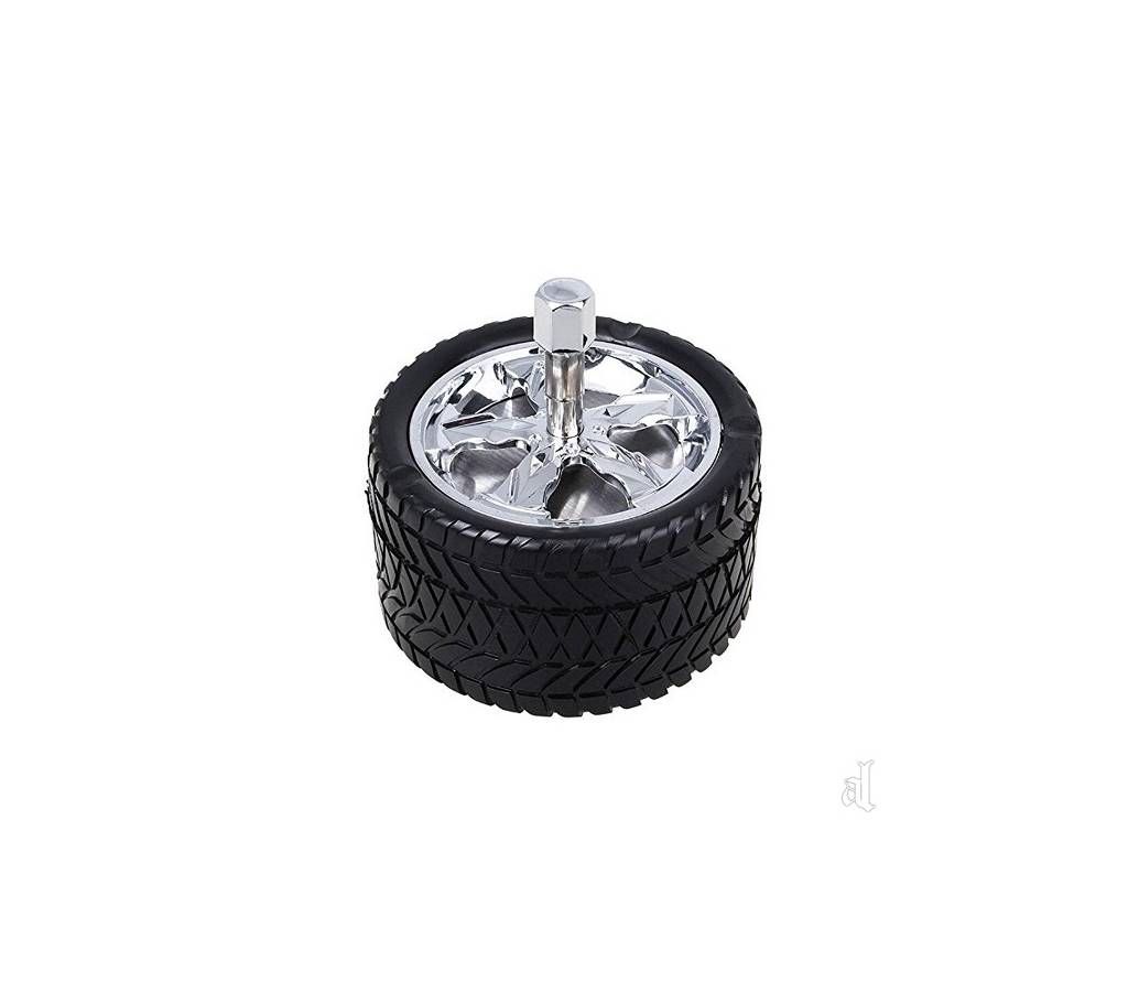 Car Spinning Rim Ashtray