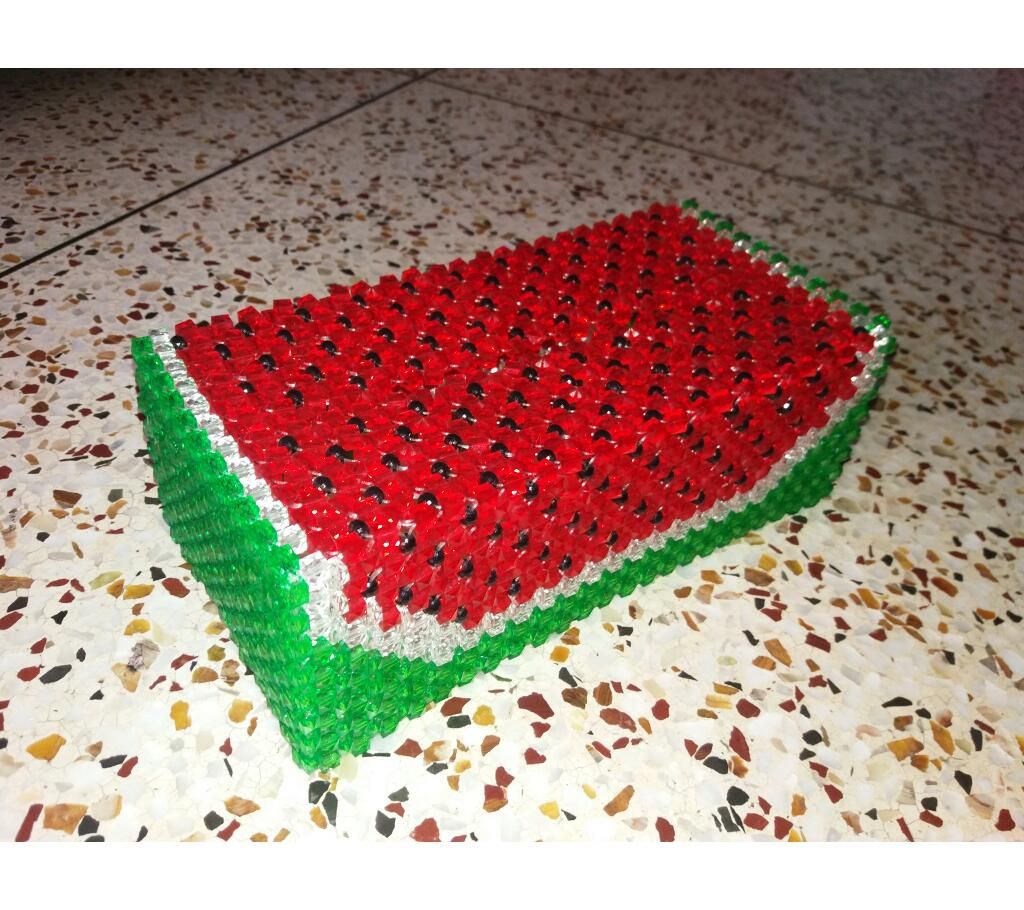 Beaded Tissue Box