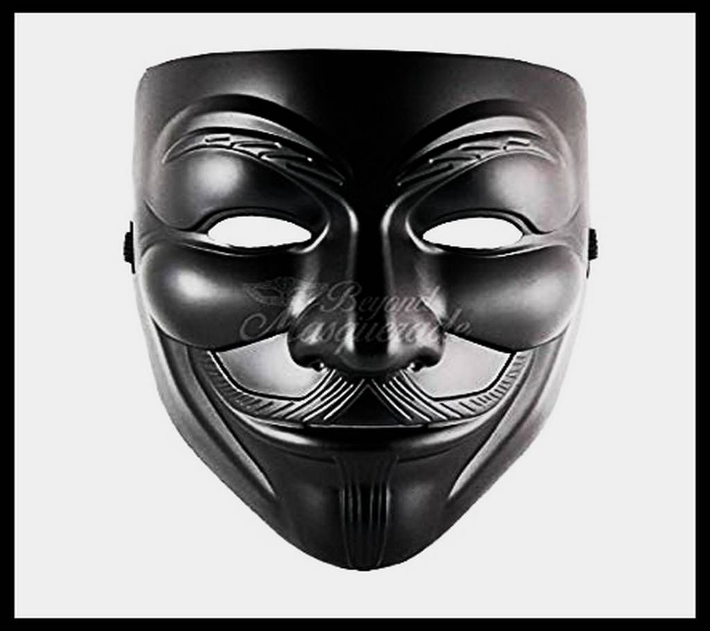 Anonymous Mask Black