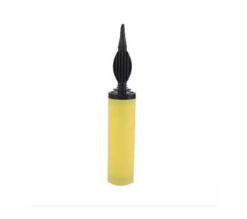 Plastic Balloon Pumper - Black and Yellow
