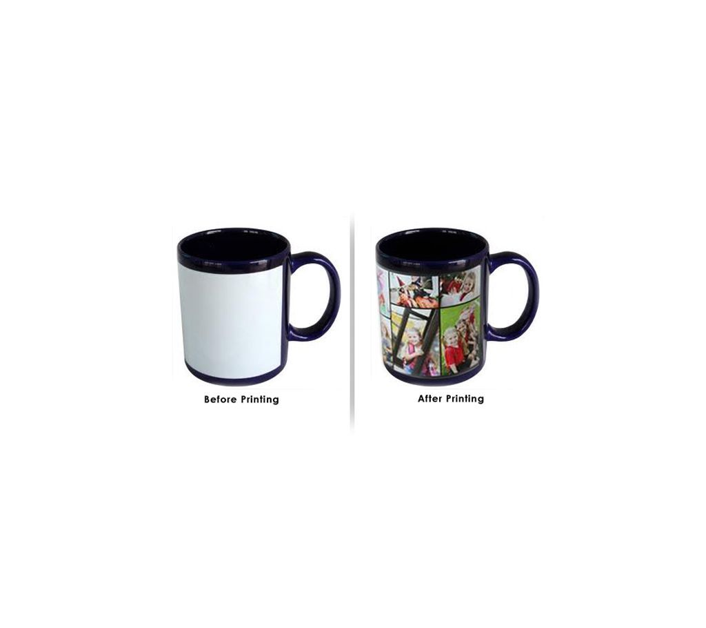 Unique Style Multicolor Blank Mug