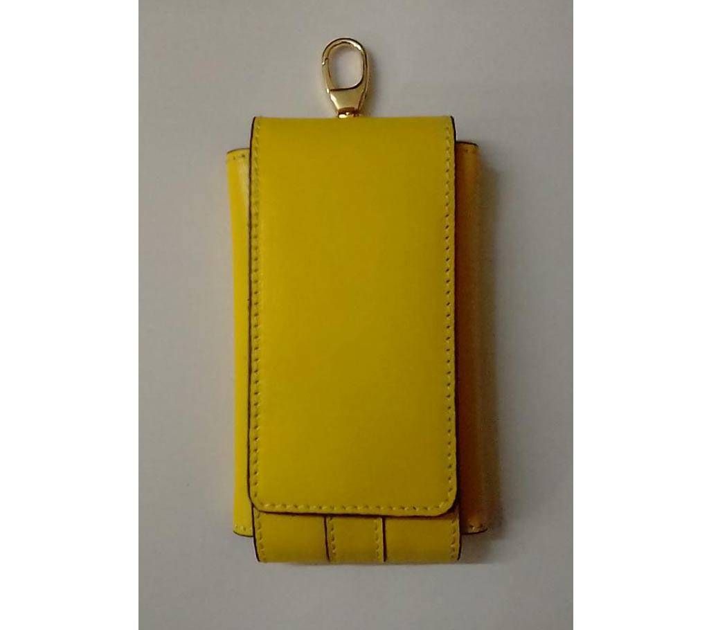 Leather Key Ring Bag 