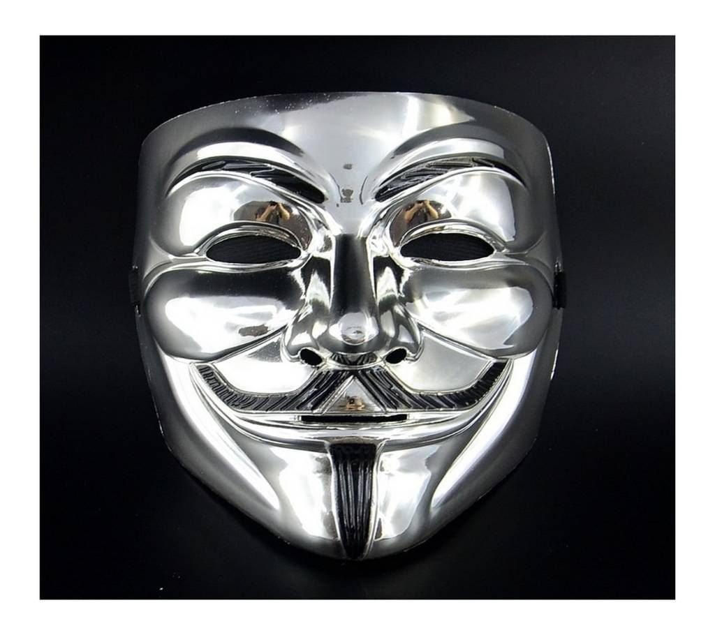 Anonymous Mask Silver