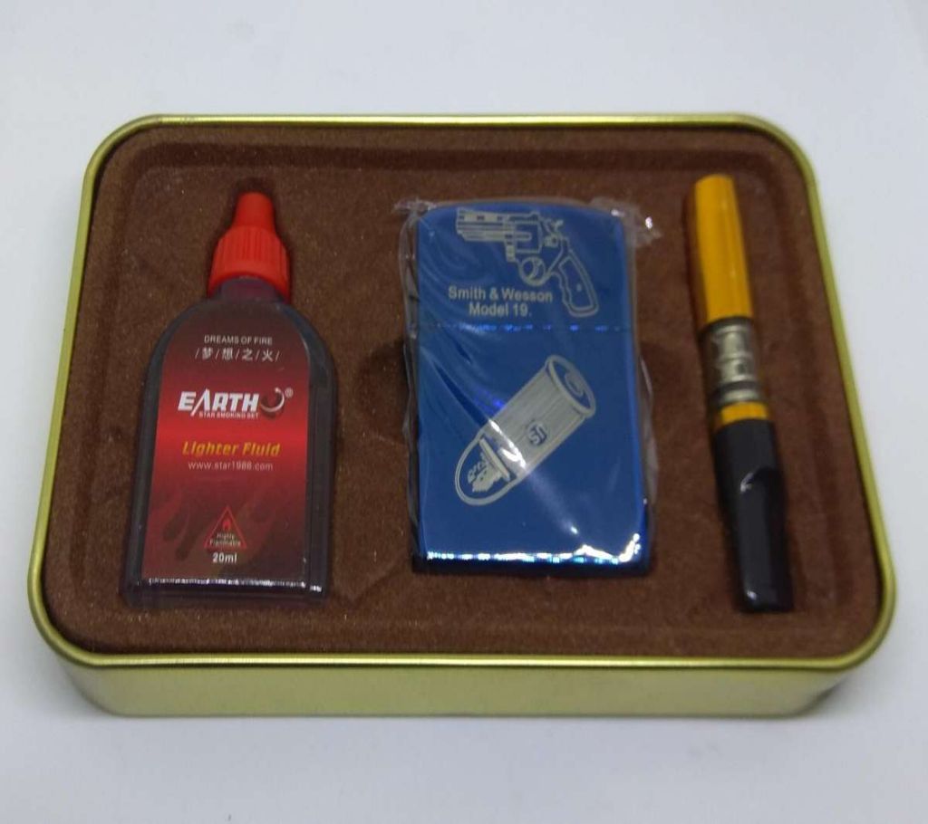 Zippo Gas Lighter Set