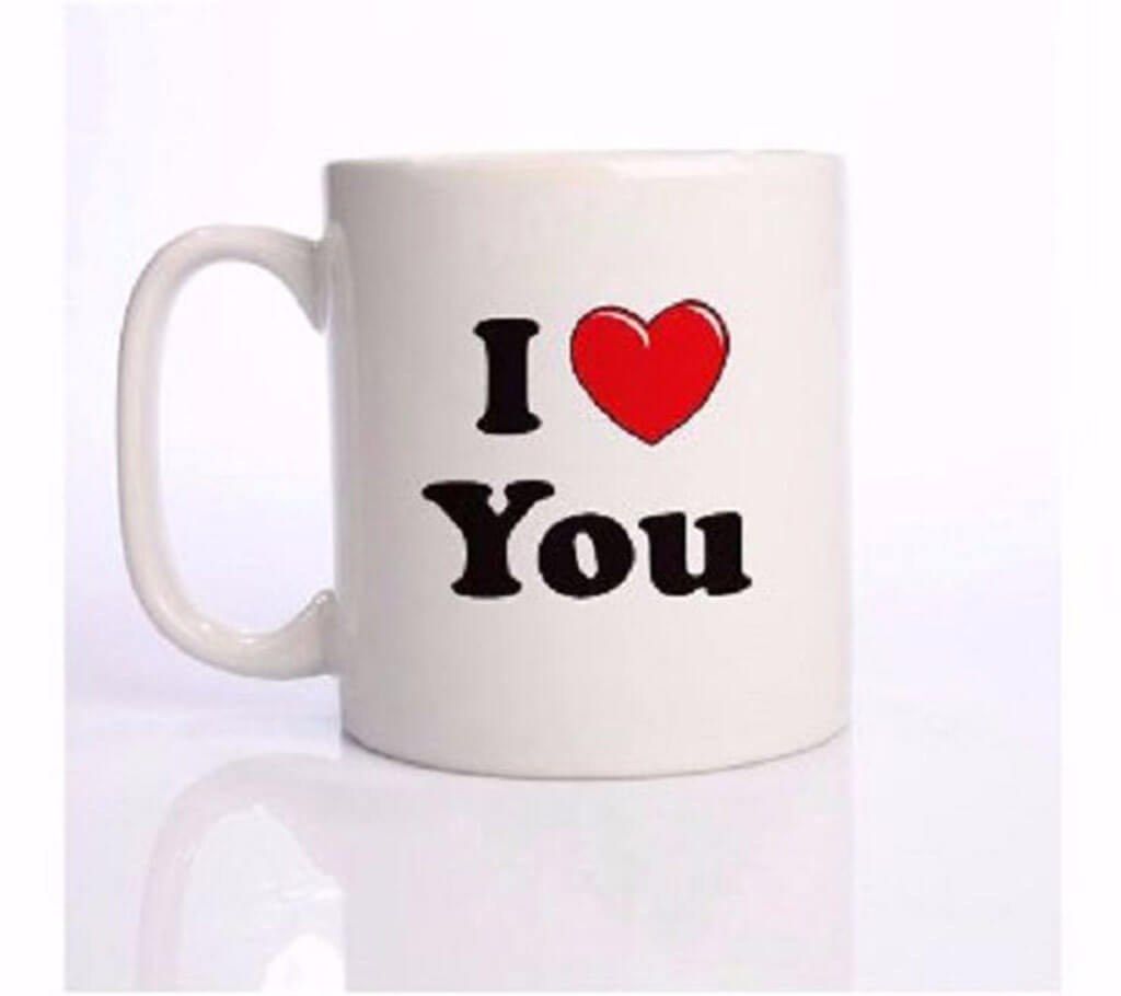 I LOVE YOU Mug