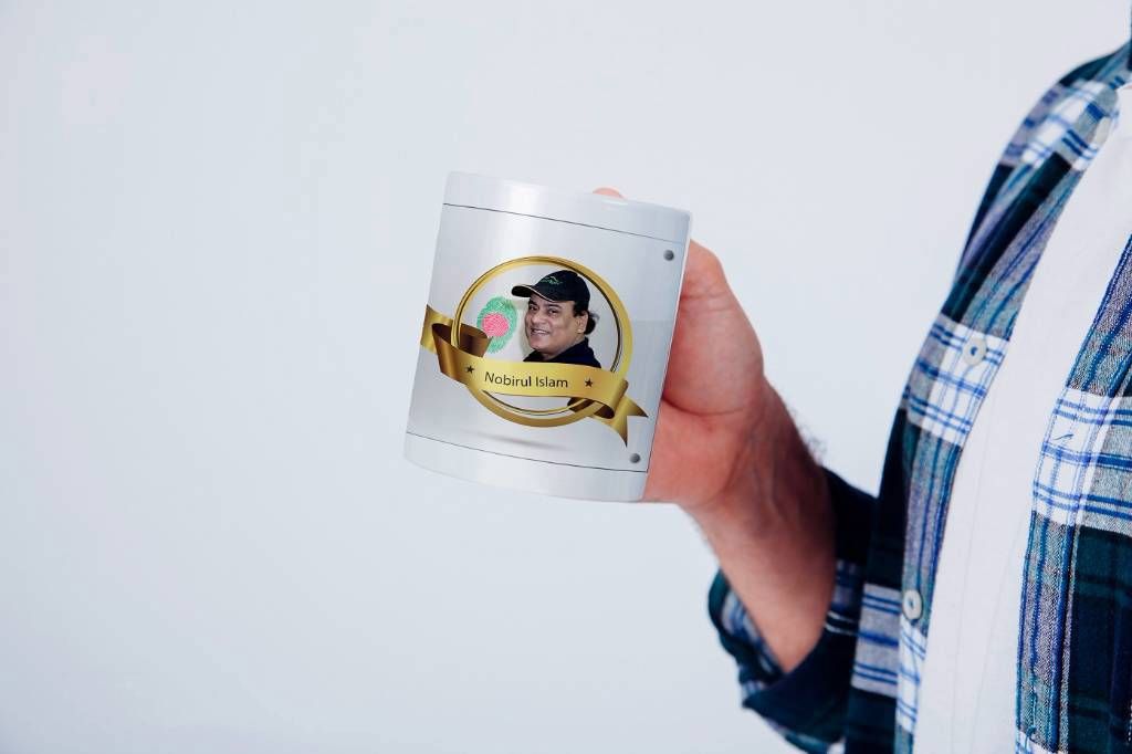Customized Printed Mug Image with name
