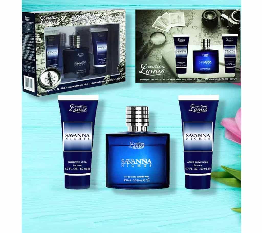 Creation Lamis Savanna Nights Gift set (3 Piece Gift Set )-UAE 