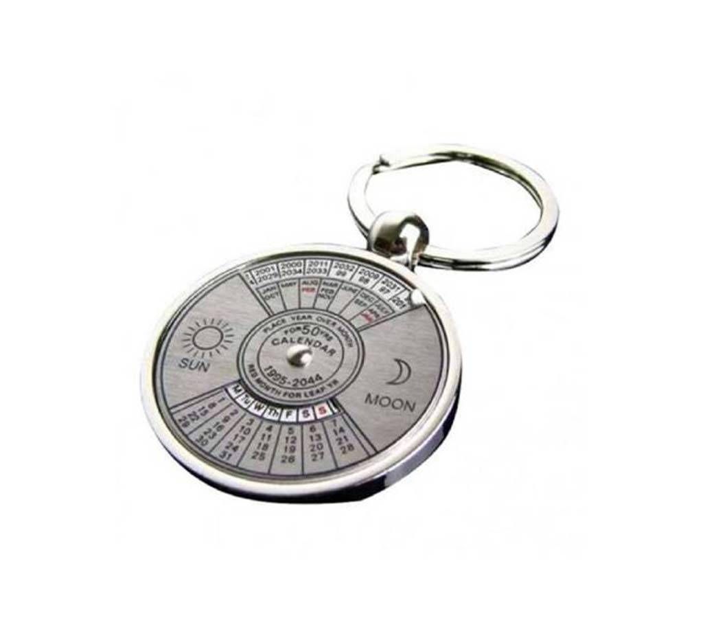 293 Calendar Key Ring - Silver
