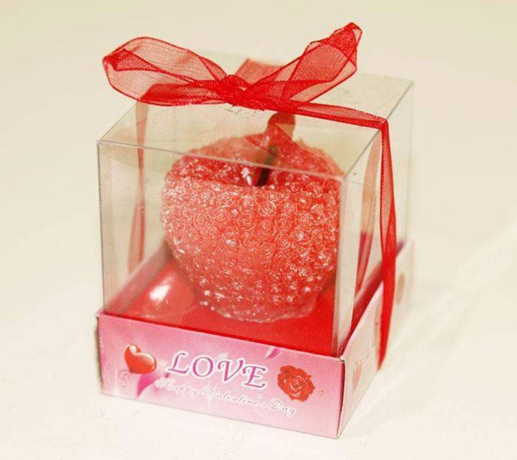 Red Apple Candle Gift Box