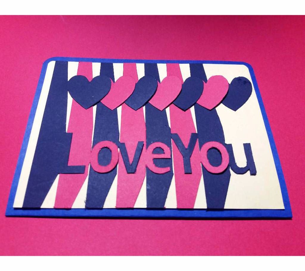 Romantic greeting card