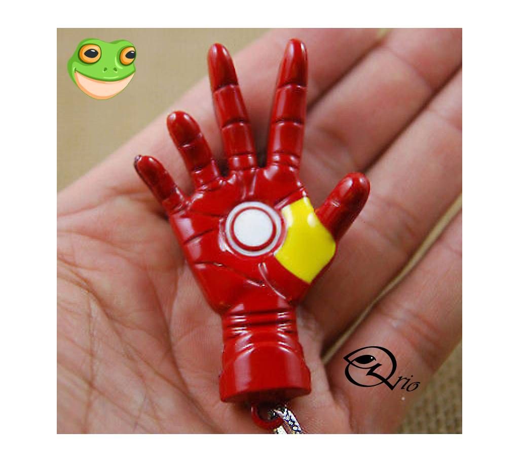 Fist of Iron Man Keychain