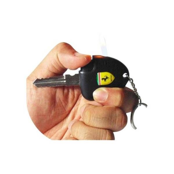 Ferrari Key Ring with Lighter - Black