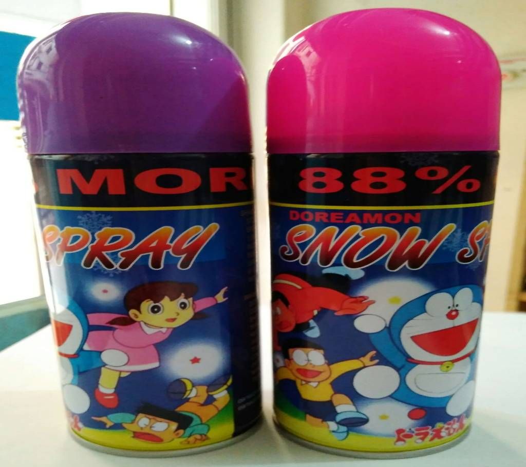 Snow / Party Spray (2 pieces)
