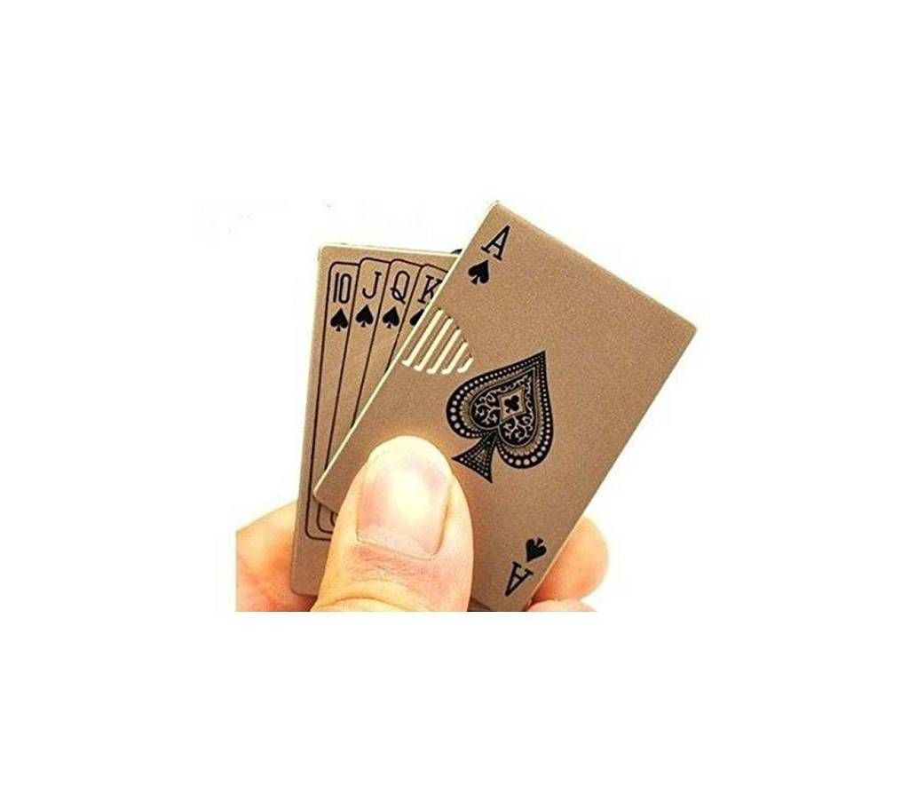 Card shape gas lighter