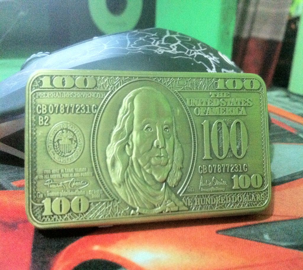 Dollar shape metal Lighter