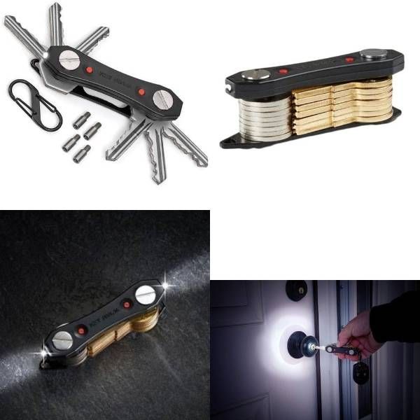 Key Ninja Keyring Holder with Torch Light