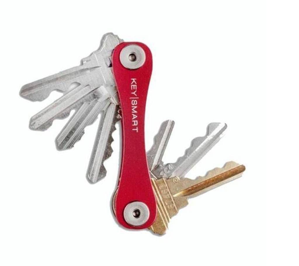 Aluminum Key Organizer - Red