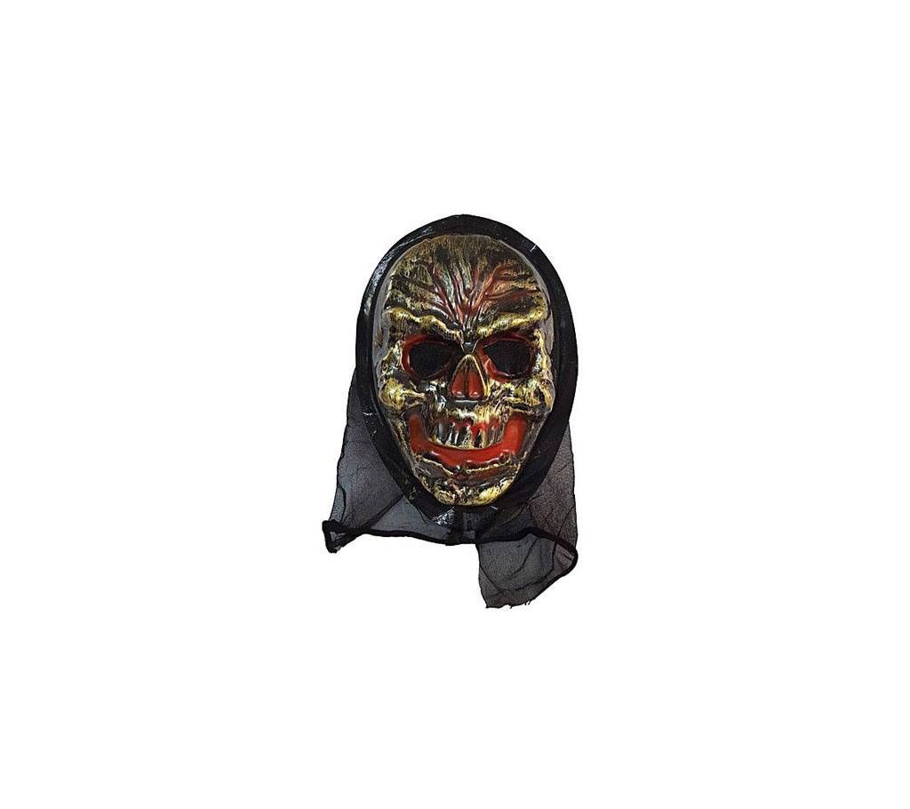 Scary skeletal mask - copper black