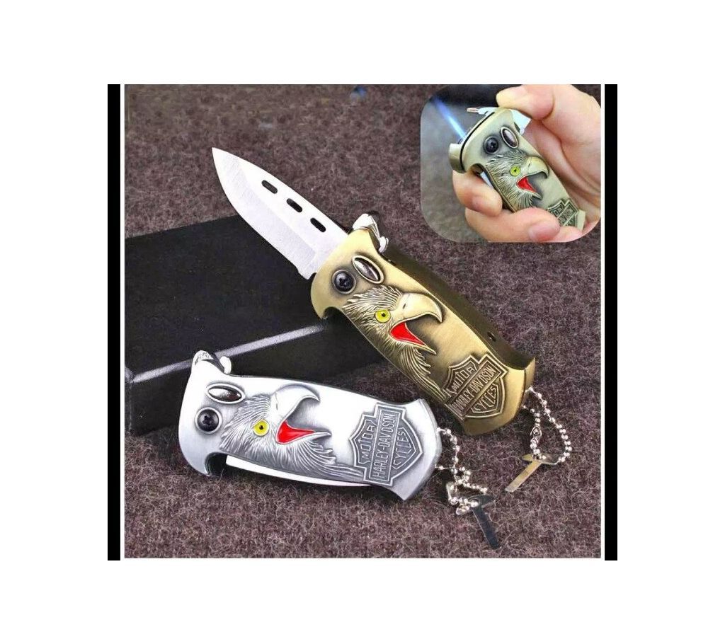 Metal Lghter Eagle_Golden