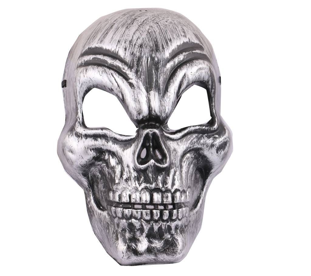 3D SKULL MASK- SILVER