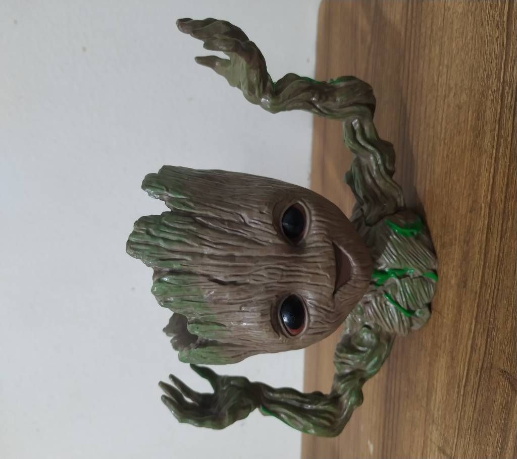 Guardians of The Galaxy 2: Baby Groot Wooden Look Replica Toy Gift Item, Showpiece (Model 3)