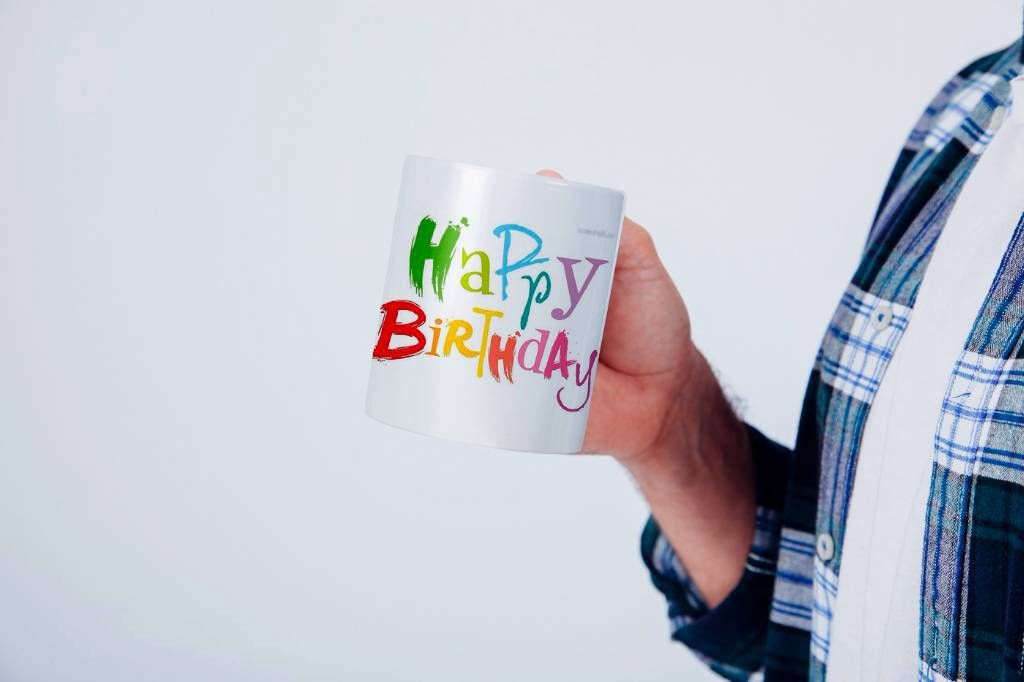 Customized Printed Mug - White