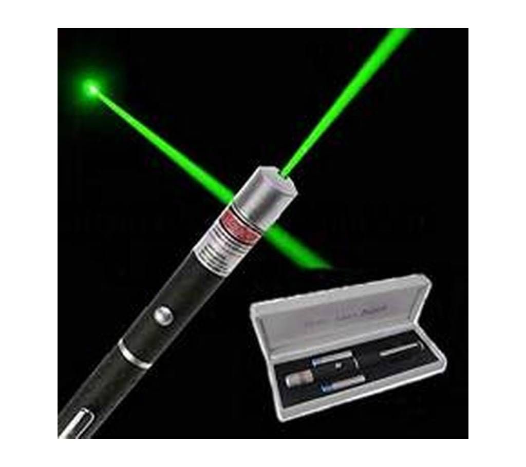 Laser pointer disco light