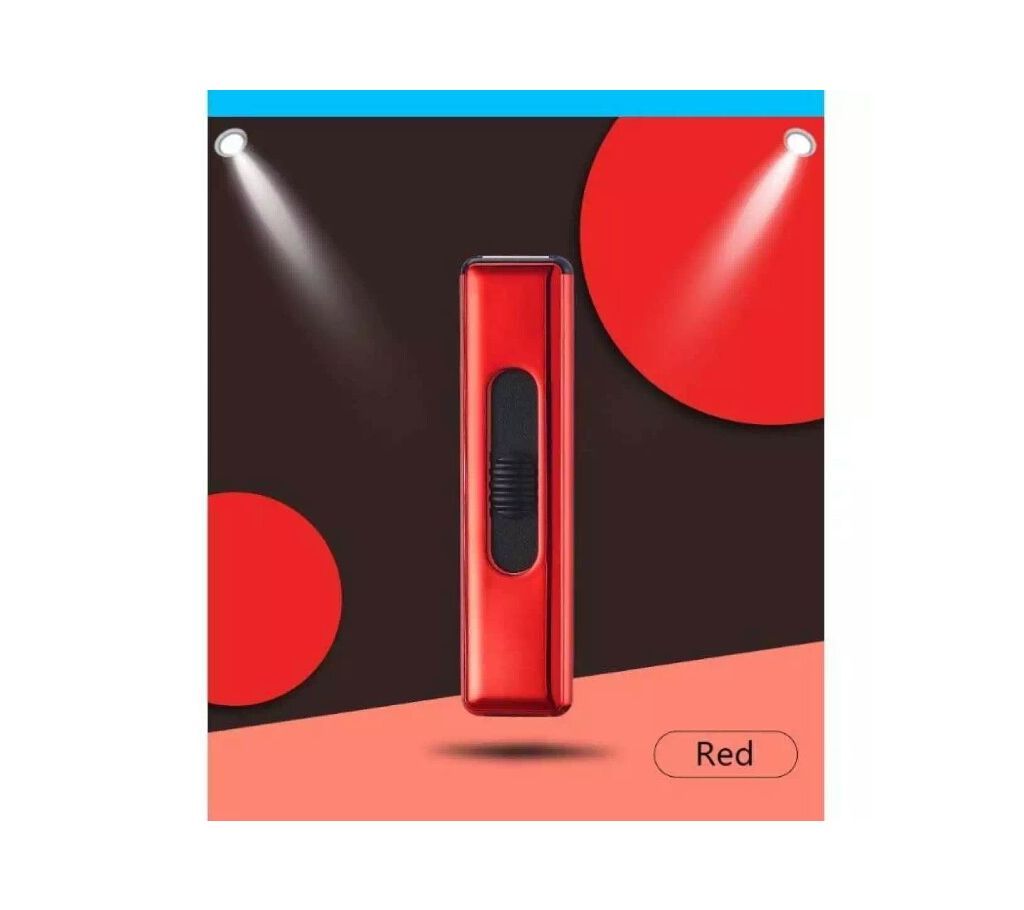 USB Metal Lighter Lighter_Red