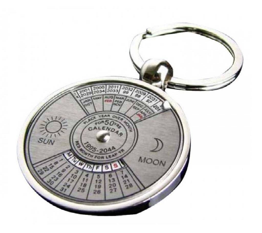 50 yr calender key ring