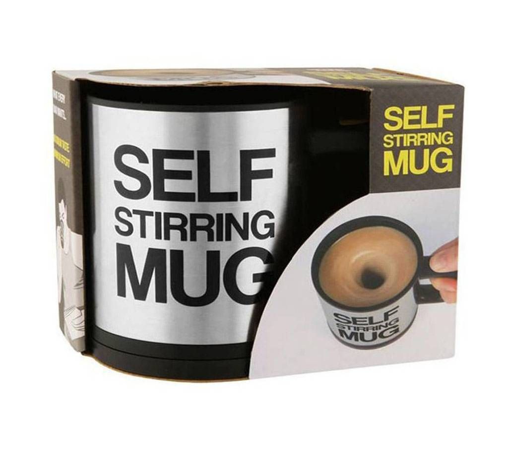 Self Stirring Mug - Black