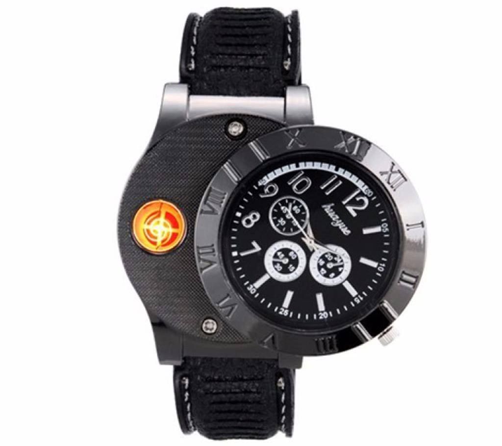 HUAYUE USB LIGHTER WATCH