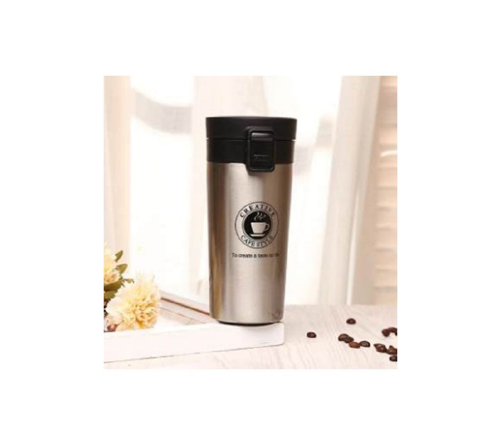 Tumbler Hot Fashion 380ml Stainless Steel Coffee Mugs Insulated Water Bottle Tumbler Thermos Cup Vacuum Flask Premium Travel Coffee Mug