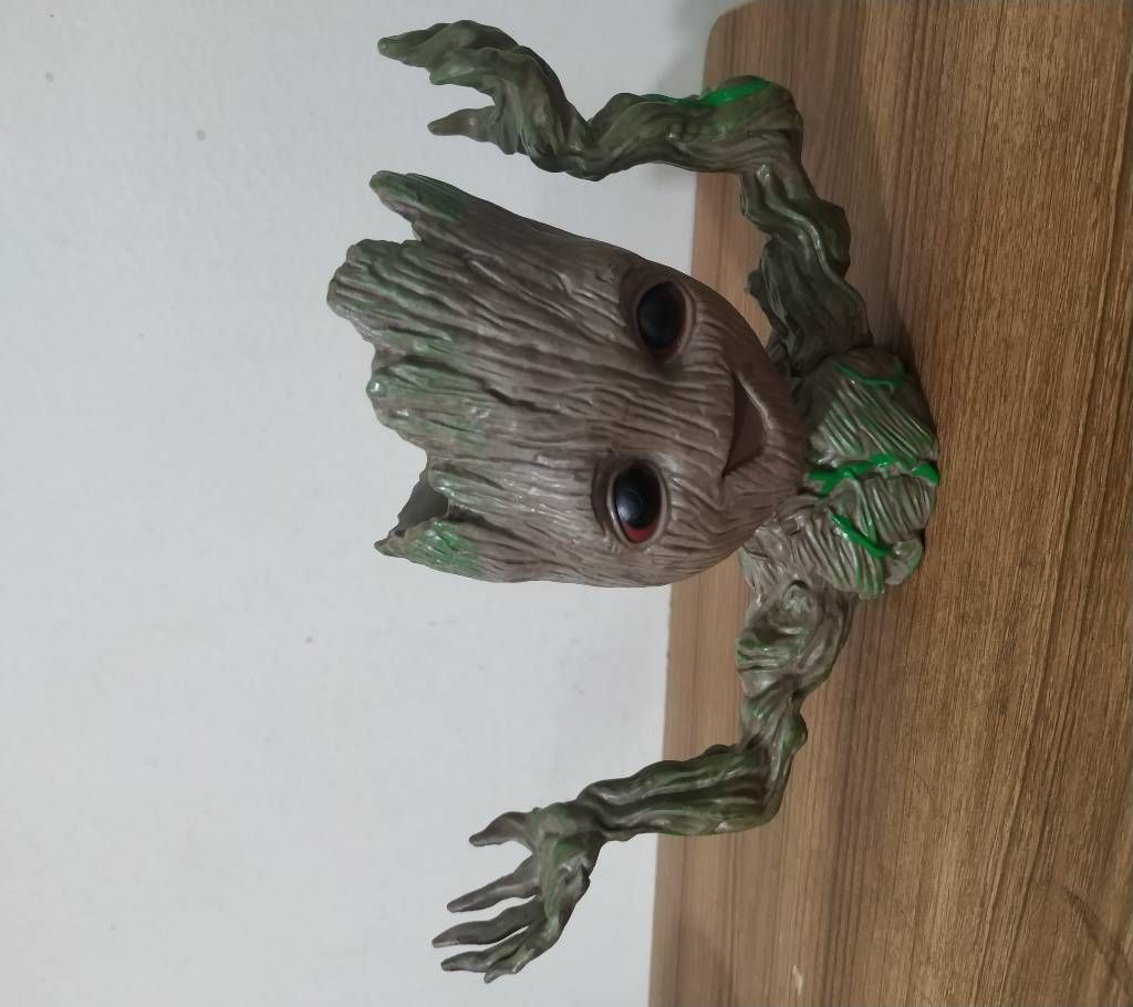 Guardians of The Galaxy 2: Baby Groot Wooden Look Replica Toy Gift Item, Showpiece (Model 4)